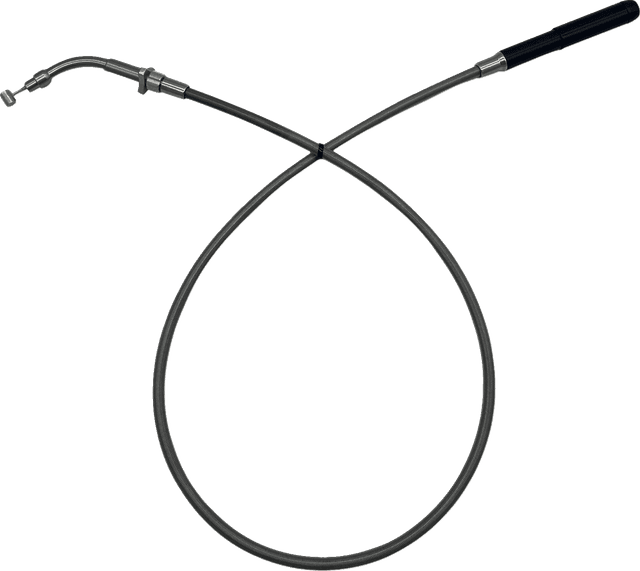 FAT BAGGERS INC. 0662-1225 EZ Install Upper Clutch Cable - FLHX/FLTR SE - Stock - Braided Stainless Steel — image 1 of 3