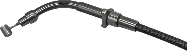 FAT BAGGERS INC. 0662-1225 EZ Install Upper Clutch Cable - FLHX/FLTR SE - Stock - Braided Stainless Steel — image 2 of 3