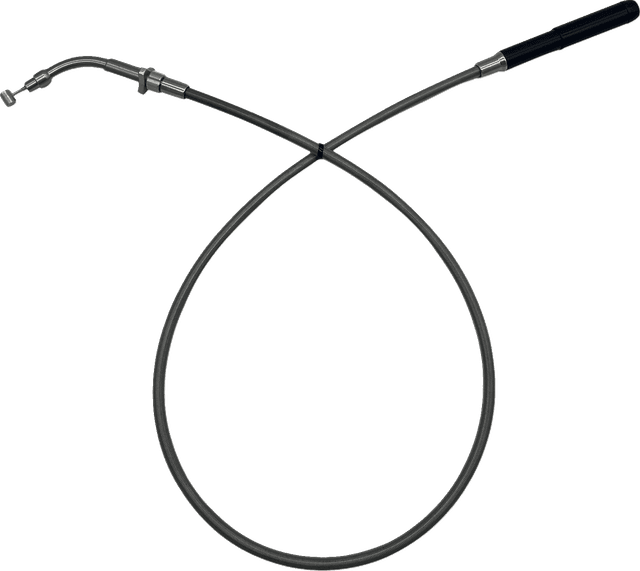 FAT BAGGERS INC. 0662-1228 EZ Install Upper Clutch Cable - FLHX/FLTR,SE - +6" - Braided Stainless Steel — image 1 of 3
