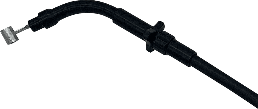 FAT BAGGERS INC. 0662-1232 EZ Install Upper Clutch Cable - FLHX/FLTR SE - Stock - Black Vinyl — image 2 of 5