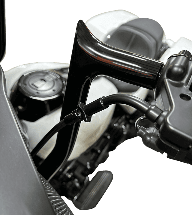 FAT BAGGERS INC. 0662-1232 EZ Install Upper Clutch Cable - FLHX/FLTR SE - Stock - Black Vinyl — image 5 of 5
