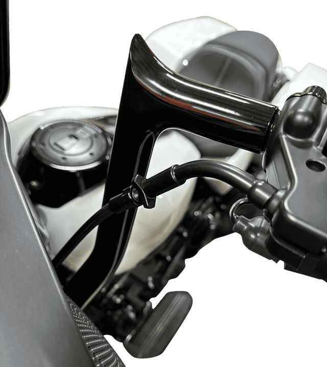 FAT BAGGERS INC. 0662-1236 EZ Install Upper Clutch Cable - FLHX/FLTR SE - +8" - Black Vinyl — image 5 of 5