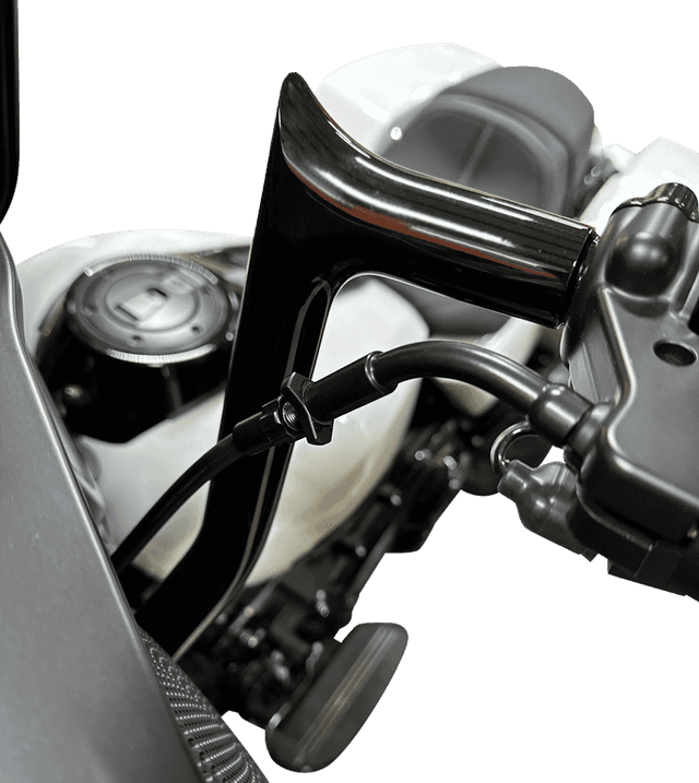 FAT BAGGERS INC. 0662-1246 EZ Install Upper Clutch Cable - FLTR/FLHX '21-'23 - +4" - Black Vinyl — image 5 of 5