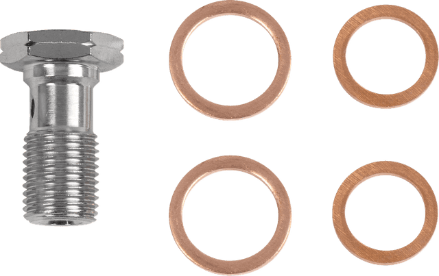 LA CHOPPERS 0662-1256 Standard Black Vinyl Handlebar Cable/Brake Line Kit - Stock Ape Hangers - '21-'22 FLH — image 2 of 2