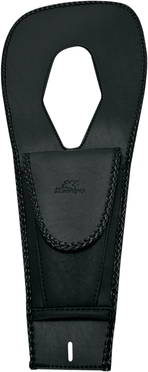 MUSTANG 0701-0482 Pouch Tank Bib - Smooth - Black - Honda