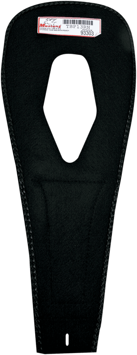 MUSTANG 0701-0483 Pouch Tank Bib - Studded - Black - Honda — image 2 of 4