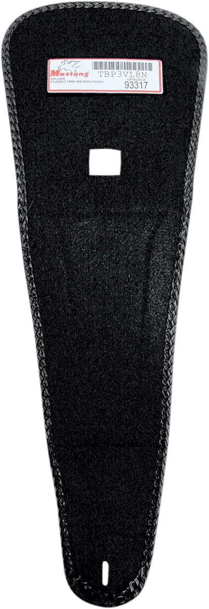 MUSTANG 0701-0493 Pouch Tank Bib - Studded - Black - Suzuki — image 2 of 4
