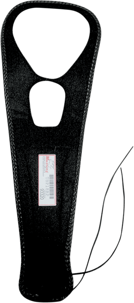 MUSTANG 0701-0496 Pouch Tank Bib - Smooth - Black - Honda — image 3 of 4