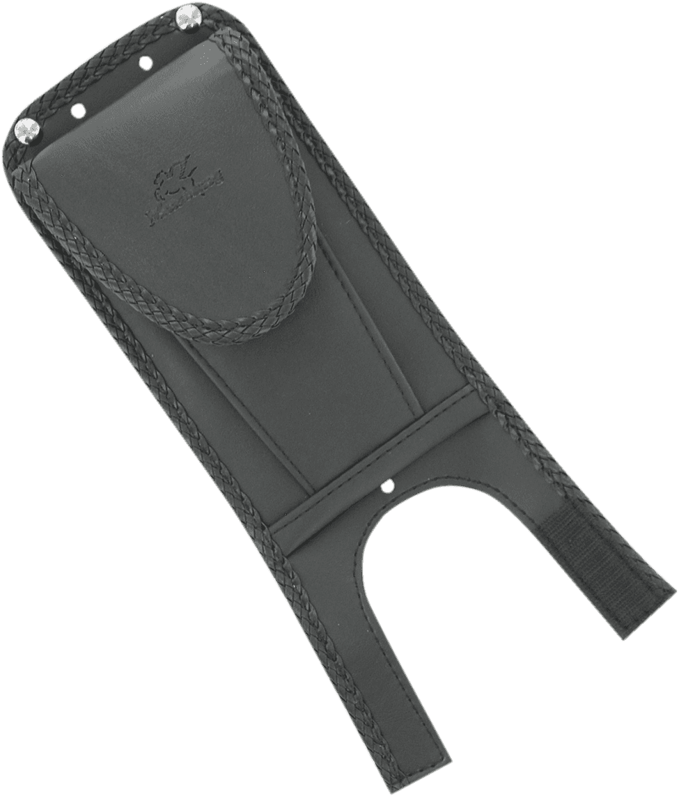 MUSTANG 0701-0508 Tank Bib with Pouch - Plain - Softail