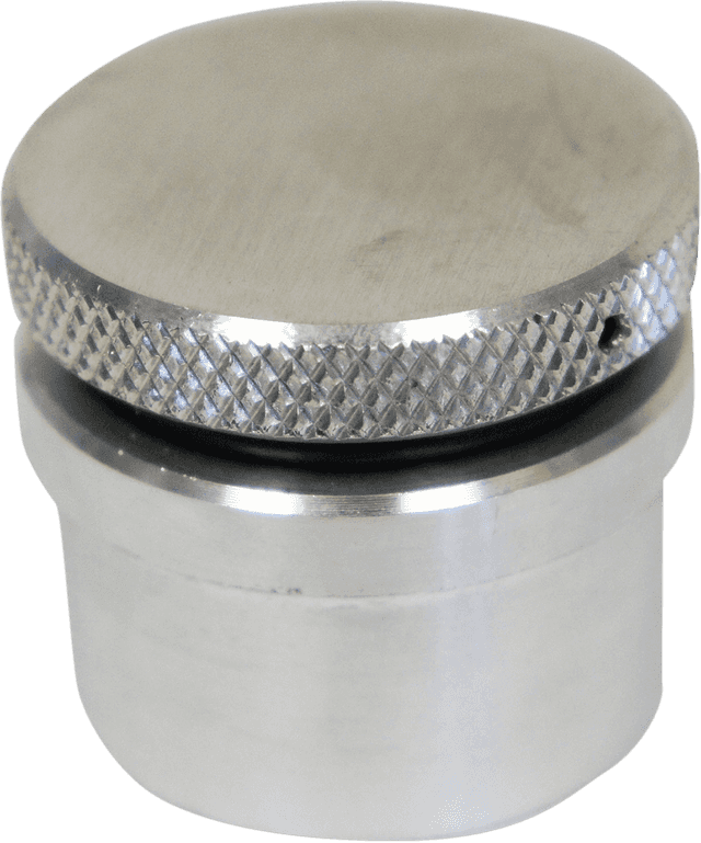 LA CHOPPERS 0703-0720 Gas Cap with Weld-on Bung - Aluminum — image 2 of 2
