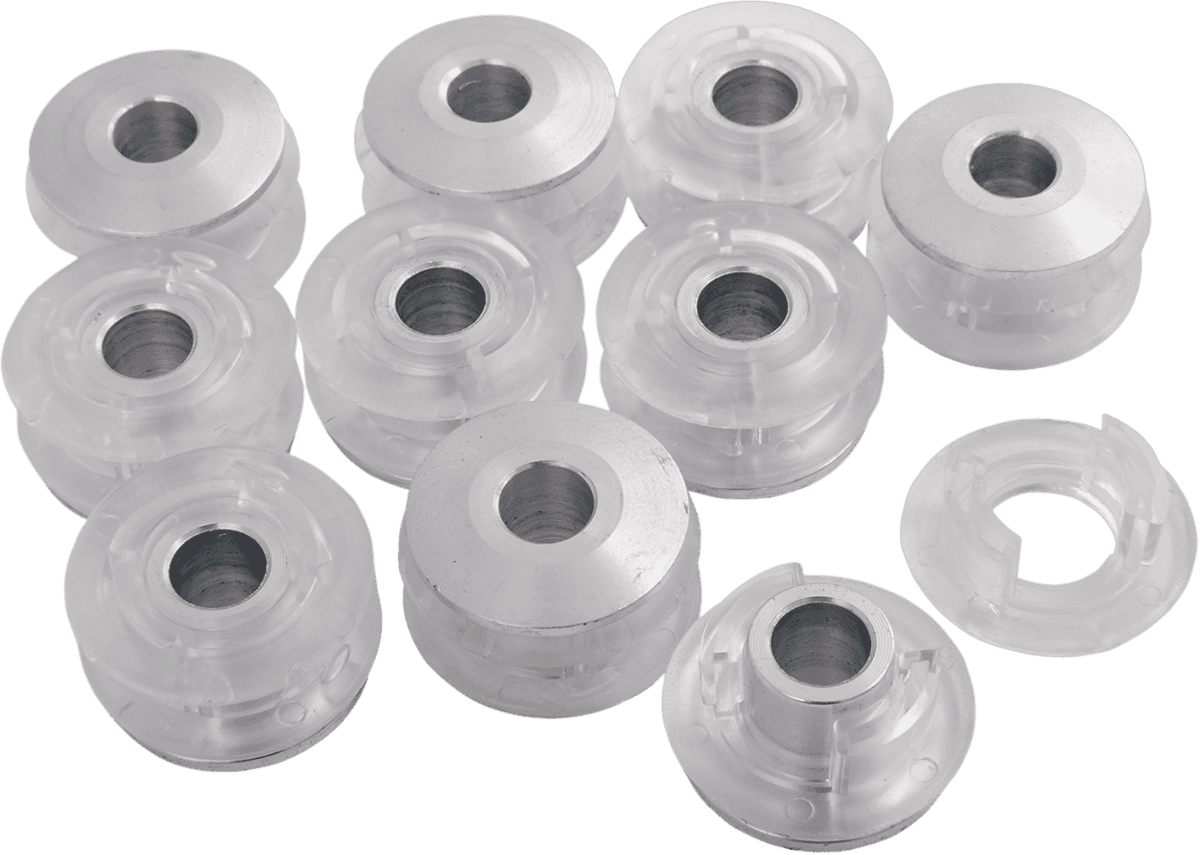 ALLOY ART 0704-0008 Tank Mounting Bushings and Inserts - Poly/Aluminum - 10-Pack