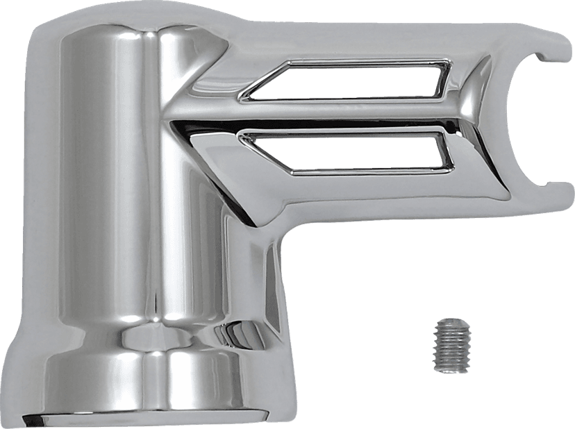 CIRO 0705-0405 Fuel Line Fitting Cover - Chrome - Touring/Trike
