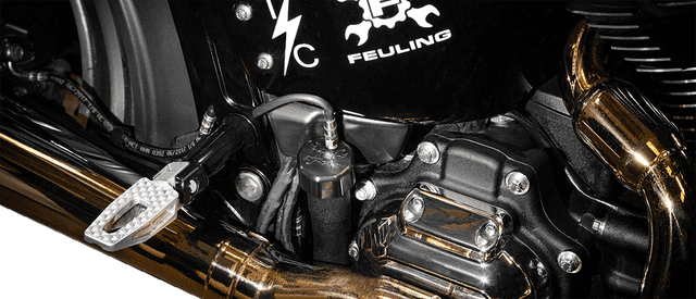 FEULING OIL PUMP CORP. 0710-0262 Vented Dipstick - Black - M8 Softail — image 4 of 7