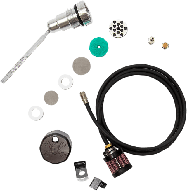 FEULING OIL PUMP CORP. 0710-0264 Vented Dipstick - Black - Dyna