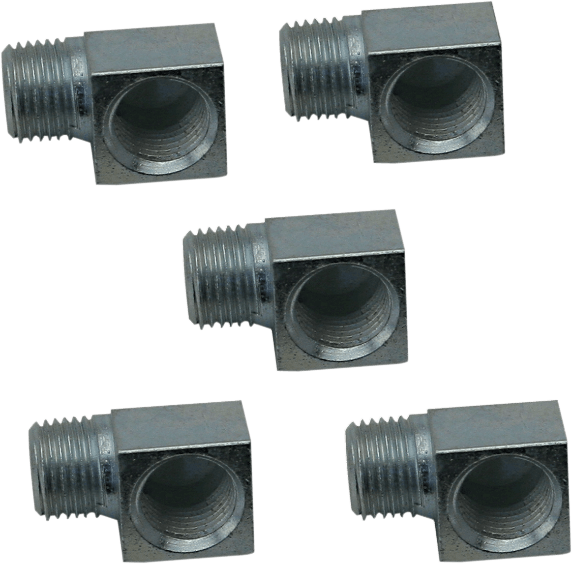 S&S CYCLE 0711-0234 Supply/Return Elbow - 90° - 5-Pack
