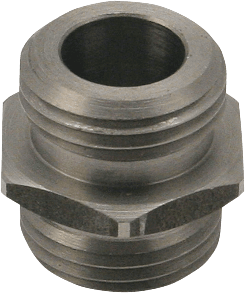 S&S CYCLE 0711-0235 Oil Filter Fitting - Straight - 3/4"-16 UNF 2a
