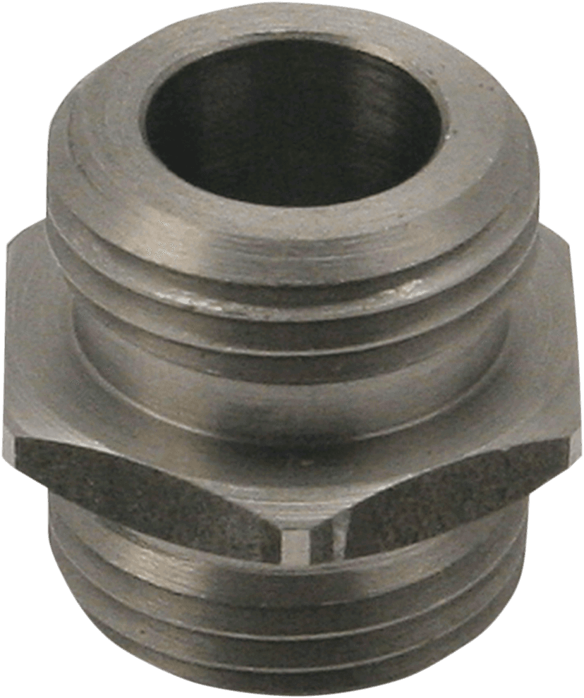 S&S CYCLE 0711-0235 Oil Filter Fitting - Straight - 3/4"-16 UNF 2a