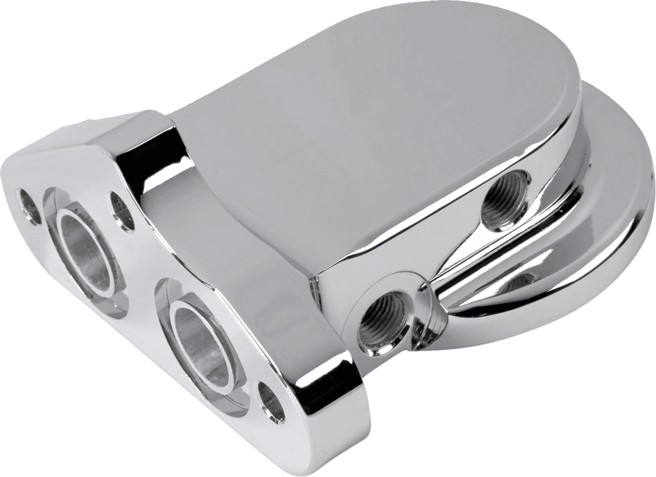 S&S CYCLE 0712-0312 Oil Filter Mounting Bracket Kit - Chrome
