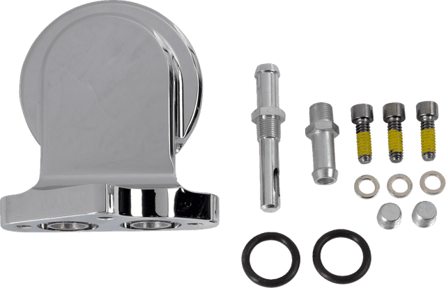 S&S CYCLE 0712-0312 Oil Filter Mounting Bracket Kit - Chrome — image 4 of 4
