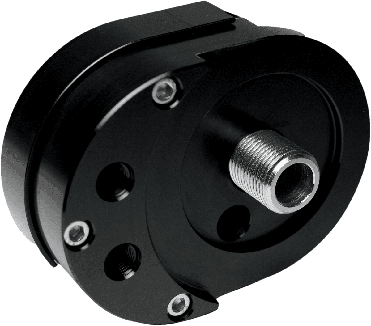 FEULING OIL PUMP CORP. 0712-0318 Offset Oil Filter Mount - Black