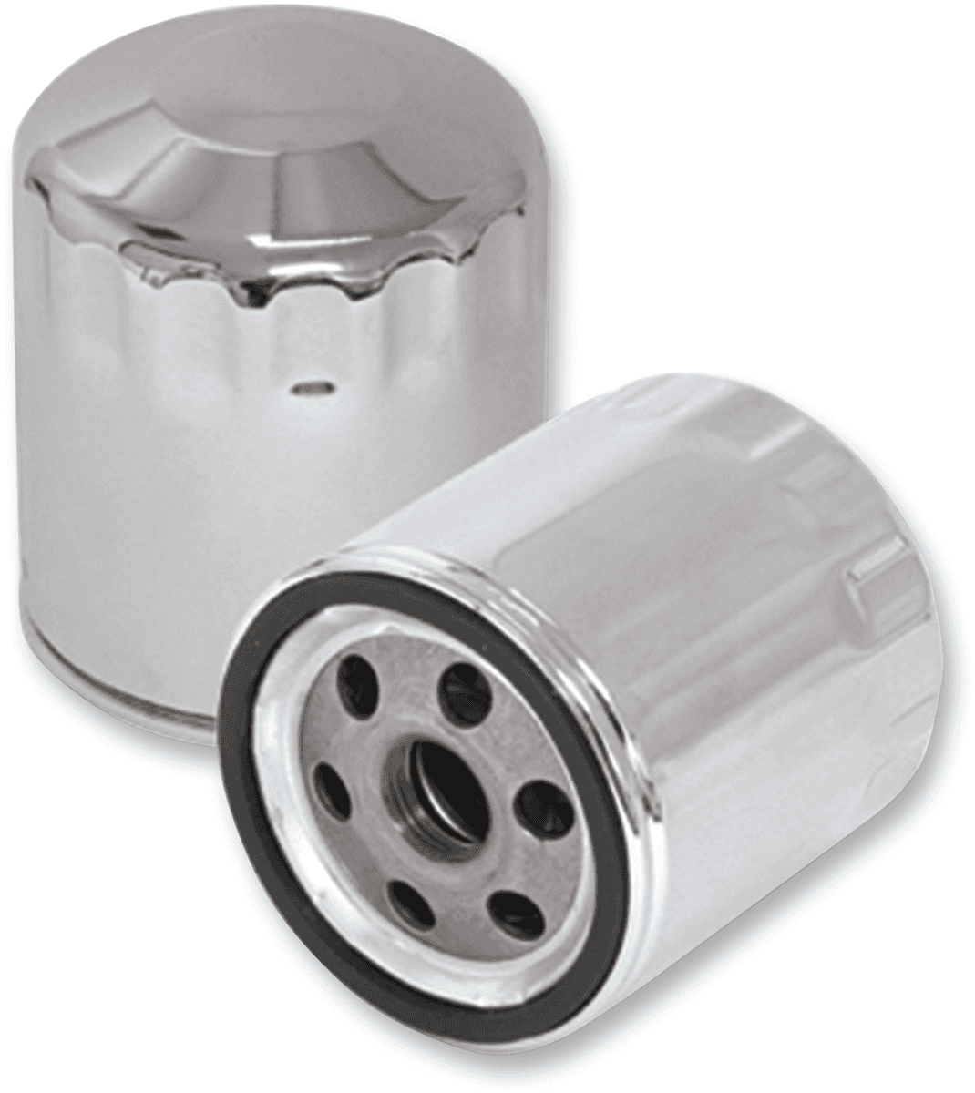 S&S CYCLE 0712-0539 Oil Filter - Chrome