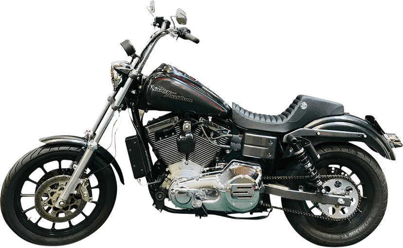 ULTRACOOL 0713-0162 Side Mount Oil Cooler Kit - Gloss Black - Dyna — image 2 of 2