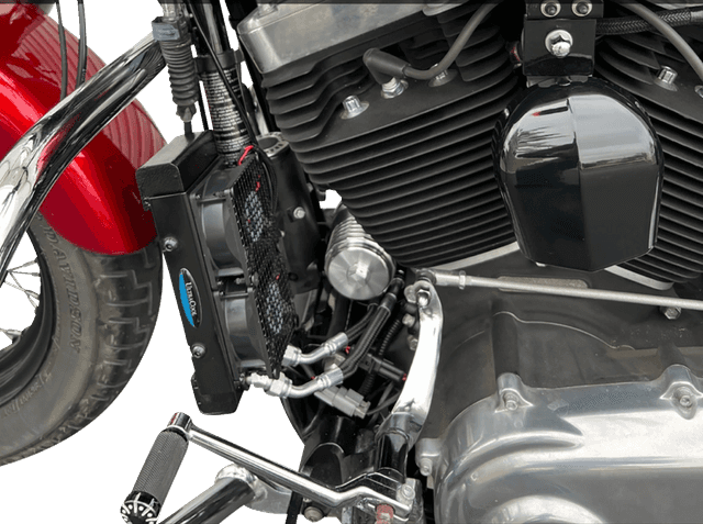 ULTRACOOL 0713-0267 Oil Cooler Kit - Naked Black - Touring/Trike — image 2 of 2