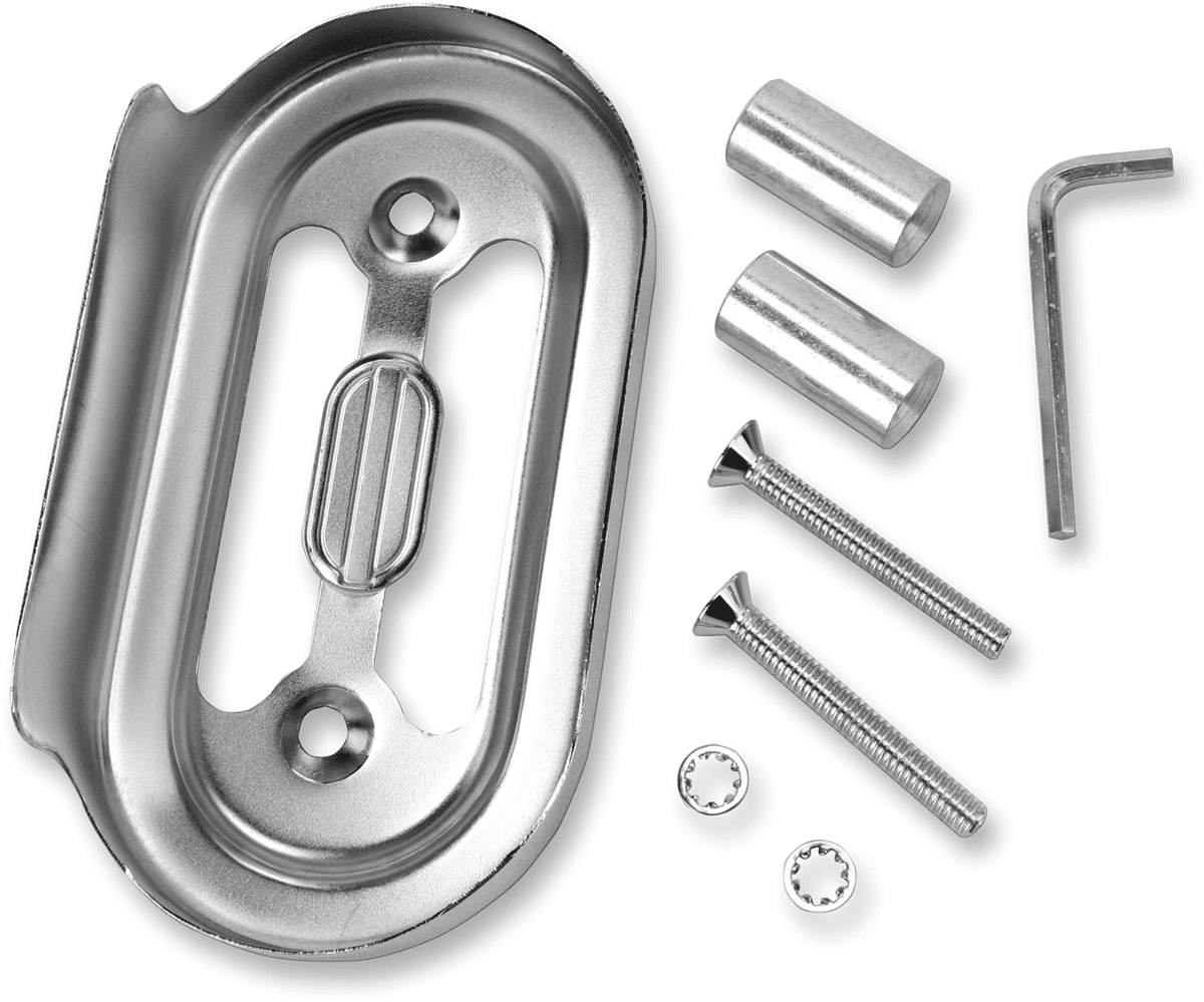 DRAG SPECIALTIES 7805-0013 Regulator Cover - Chrome - '91-'03 FXD