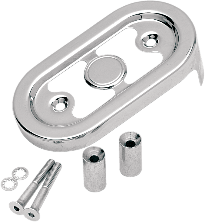 DRAG SPECIALTIES 7805-0076 Regulator Cover - Chrome - '91-'03 XL