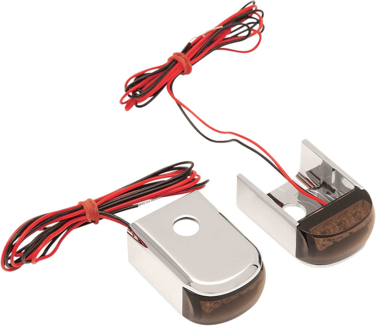 ALLOY ART 7806-1035 Strut Light - LED - Red/Smoke - Chrome