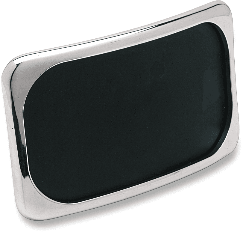 DRAG SPECIALTIES 7807-0114 License Plate Mount - 3 Hole - Chrome — image 1 of 5