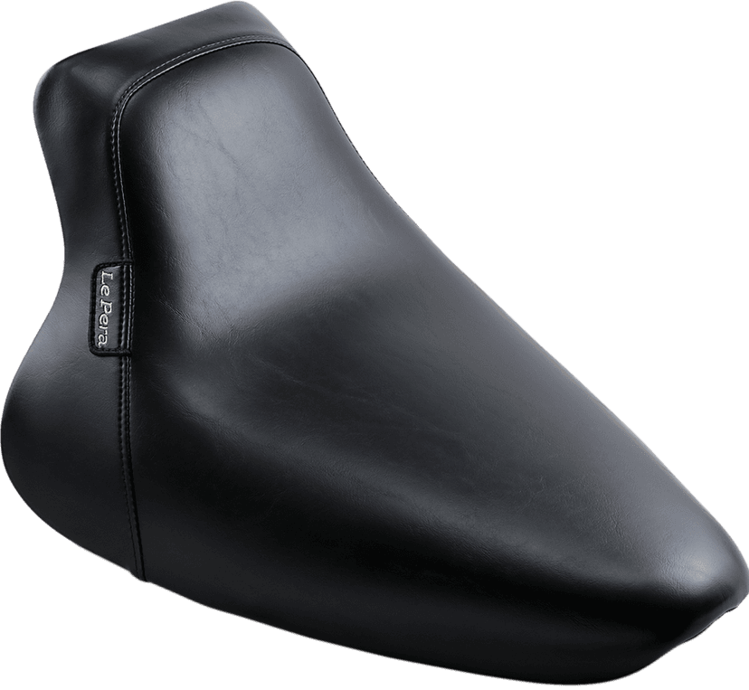 LE PERA 7808-1126 Bare Bones Solo Seat - Smooth - Black - Softail '00-'07 — image 1 of 4