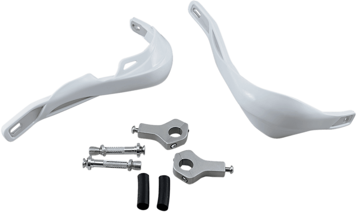 EMGO 79-97950 Pro-Guard Reinforced Handguards - White