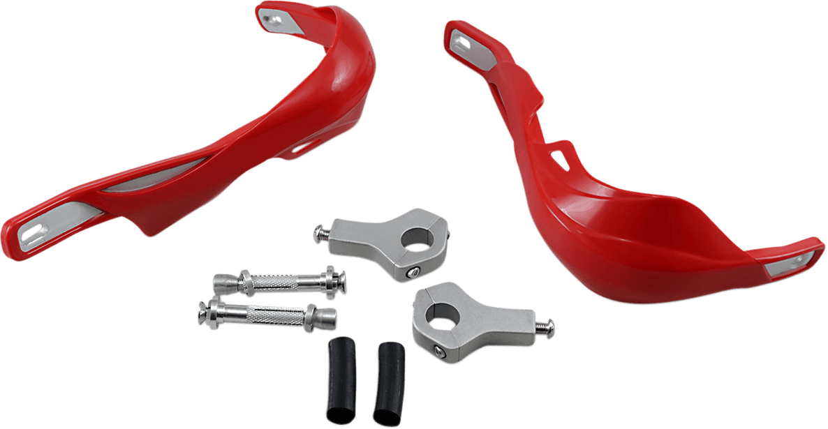 EMGO 79-97951 Pro-Guard Reinforced Handguards - Red