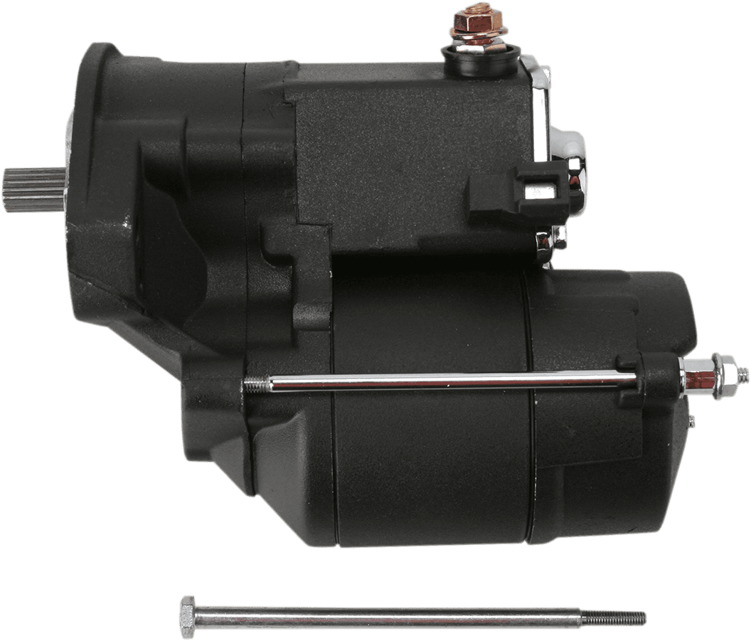 DRAG SPECIALTIES 80-1001 Starter - 1.4 kW - Black - '90-'06 Big Twin