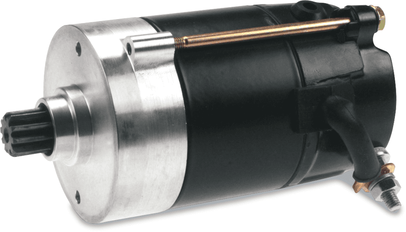 DRAG SPECIALTIES 80-1005 Starter - Black - '74-'76 Big Twin