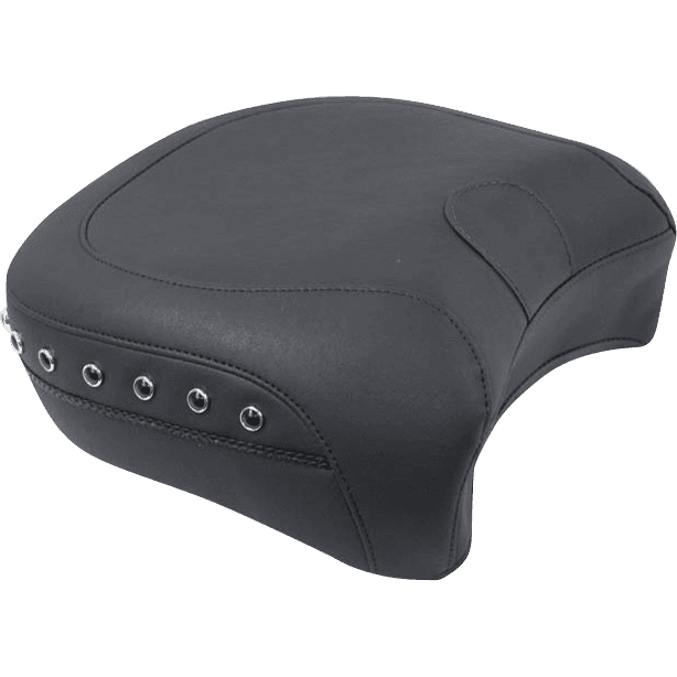 MUSTANG 0801-0299 Wide Rear Seat - Studded - Black - FL '97-'25