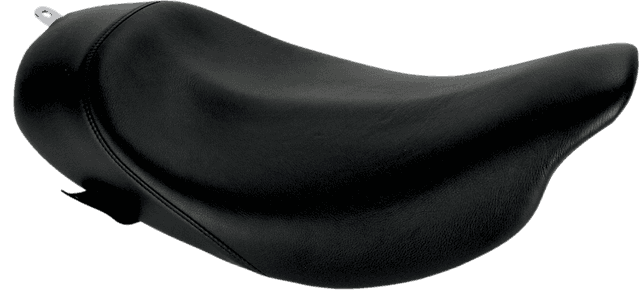 DANNY GRAY 0801-0316 Buttcrack™ Solo Seat - Black - Smooth - FL '08-'23 — image 1 of 3