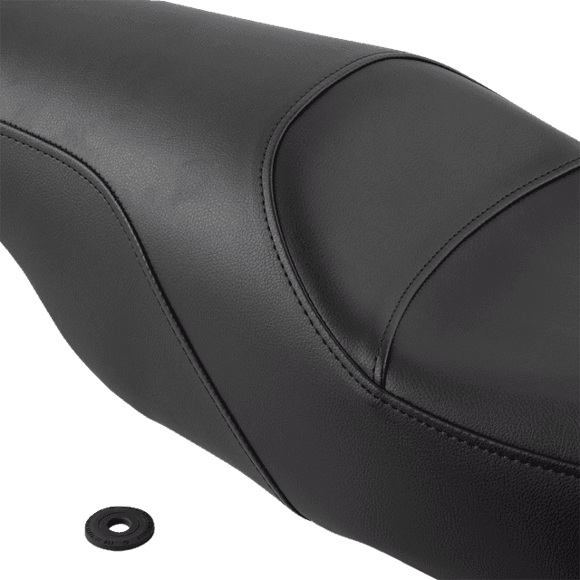 SADDLEMEN 0801-0346 Seat - Profiler™ - Black - Smooth - FL '08-'24 — image 2 of 3