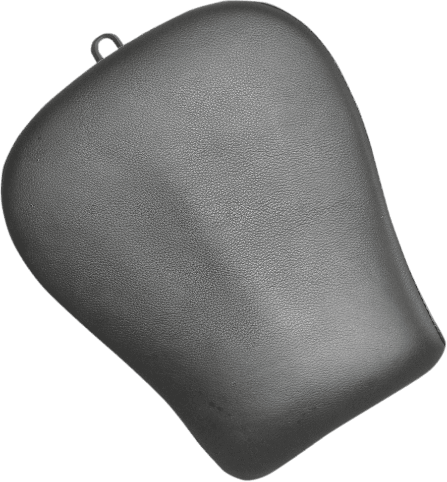 DANNY GRAY 0801-0394 Buttcrack Pillion Seat - Smooth - Black - FLT '97-'23