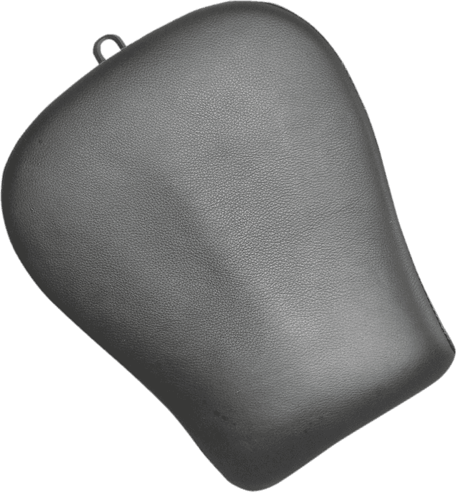 DANNY GRAY 0801-0394 Buttcrack Pillion Seat - Smooth - Black - FLT '97-'23