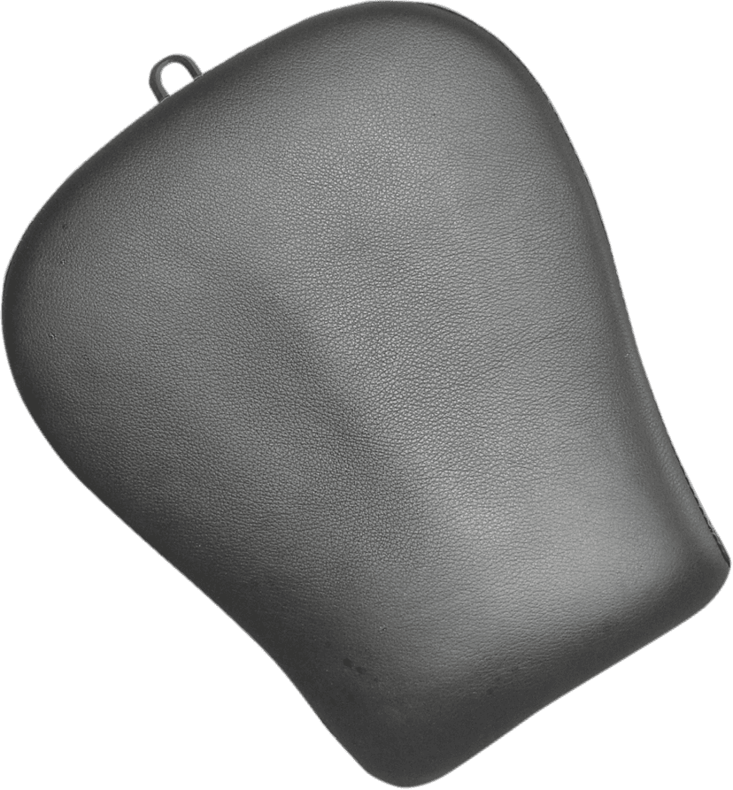 DANNY GRAY 0801-0394 Buttcrack Pillion Seat - Smooth - Black - FLT '97-'23