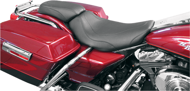 MUSTANG 0801-0435 Tripper™ Solo Seat - without Backrest - Stitched - Black - FLH/FLT '97-'07 — image 6 of 6
