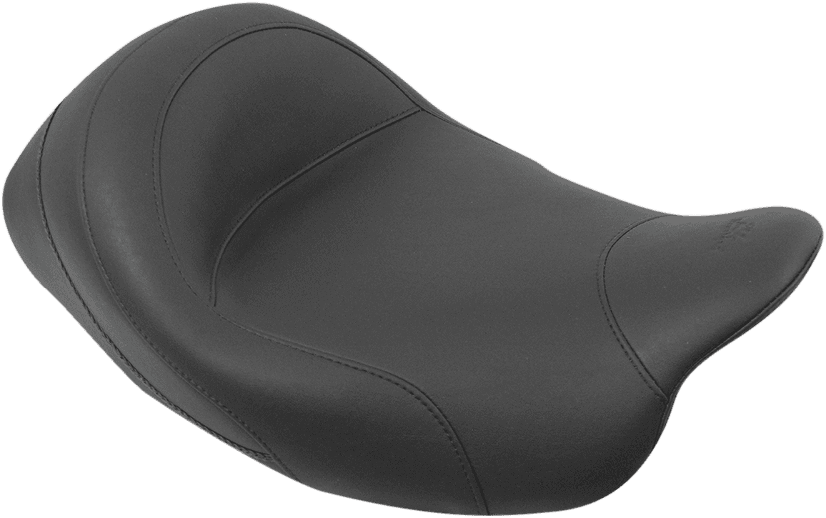 MUSTANG 0801-0450 Solo Seat - No Studs - FLH/FLT '08-'25