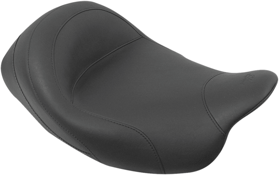 MUSTANG 0801-0450 Solo Seat - No Studs - FLH/FLT '08-'25