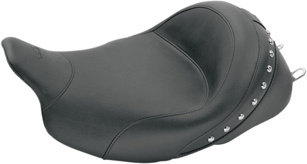 MUSTANG 0801-0452 Studded Solo Seat - FL '08-'25