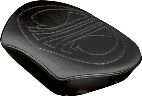 DANNY GRAY 0801-0643 Bigseat Pillion - Charcoal Gray Drag Stitch - FL '08-'23