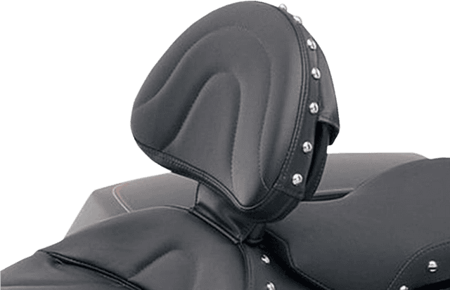 SADDLEMEN 0801-0797 Renegade™ Backrest - Deluxe - Studded - FL '88-'96 — image 5 of 5