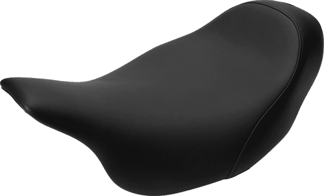 SADDLEMEN 0801-0802 S3 Super Slammed Seat - Solo - Black - '08-'24 FLH/FLT — image 1 of 4