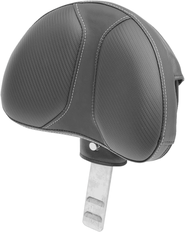 SADDLEMEN 0801-0805 Dominator Driver's Backrest - Black - FL/FX '06-'17 — image 1 of 2